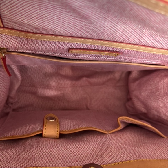 DOONEY & BOURKE JANINE LEATHER SATCHEL & MATCHING ACCESSORIES-FLORAL PRINT - Picture 15 of 17